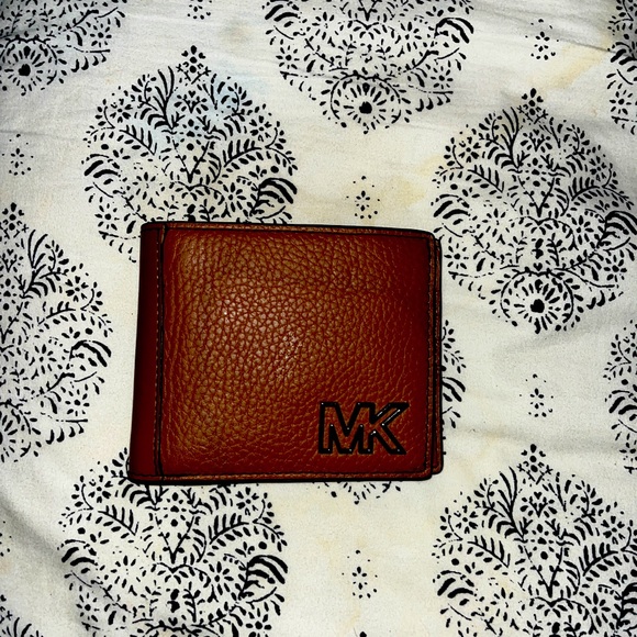 Michael Kors brown men’s wallet perfect condition, bifold leather wallet - Picture 1 of 2